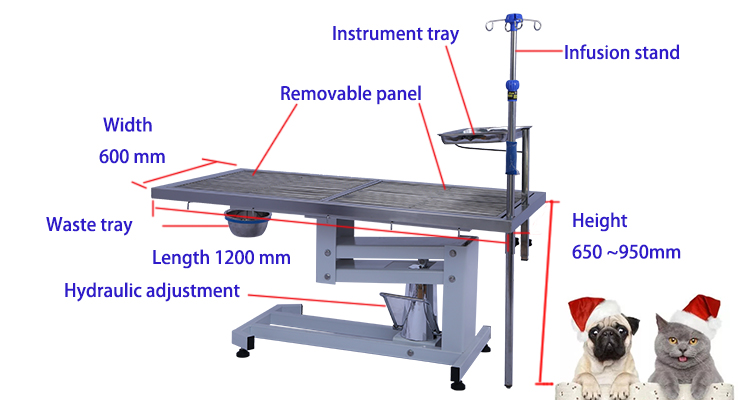 veterinary surgical table