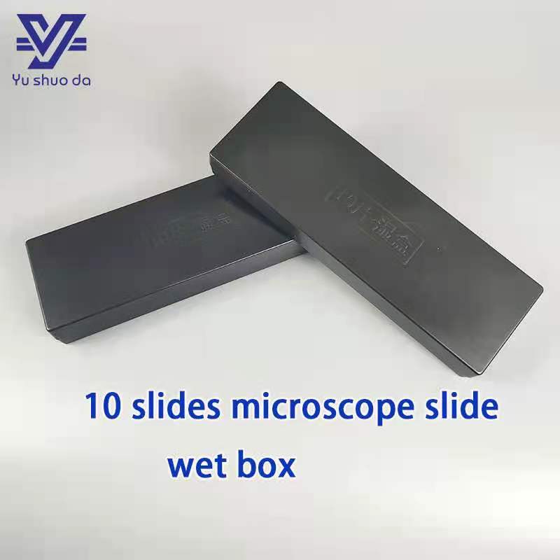 10 slides microscope slide wet box