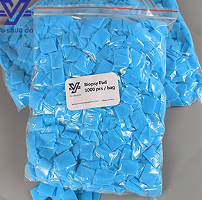 biopsy foam pads