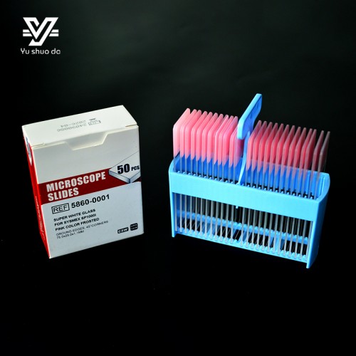 50 pcs Microscope Slides 