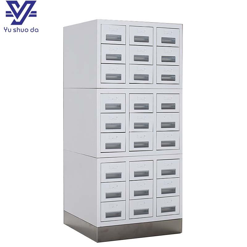 slide storage cabinet