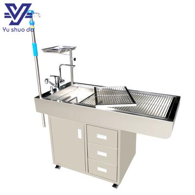 stainless steel pet operating table