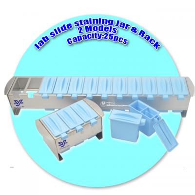 Pathology Slide Staining Jar Staining Racks