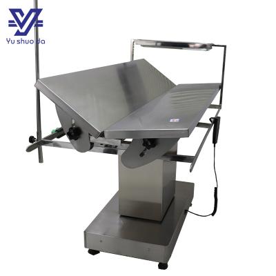 Best Price High-Quality Adjustable Veterinary Stainless Steel 304 Electric Operating Table 