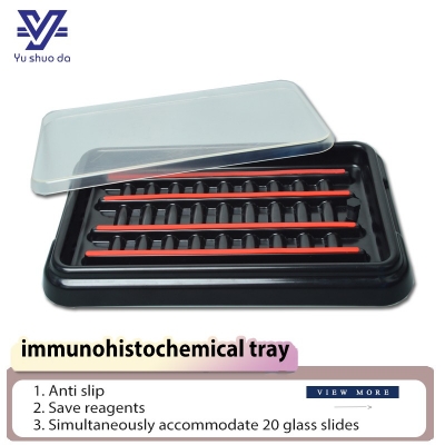 Slide Staining Tray with Lid