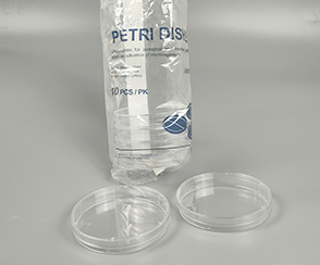 Placa de Petri estéril de plástico desechable EO