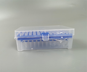 Puntas de pipeta estériles dosificables de 10 μl con filtro blanco